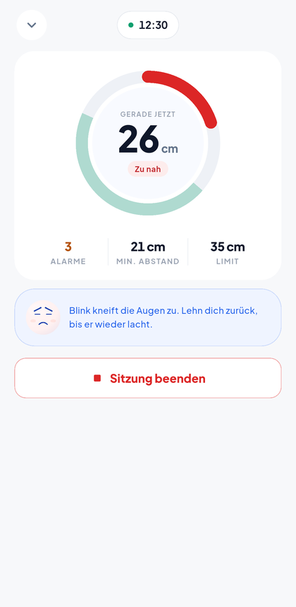 Laufende Messung