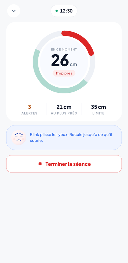 Séance en cours